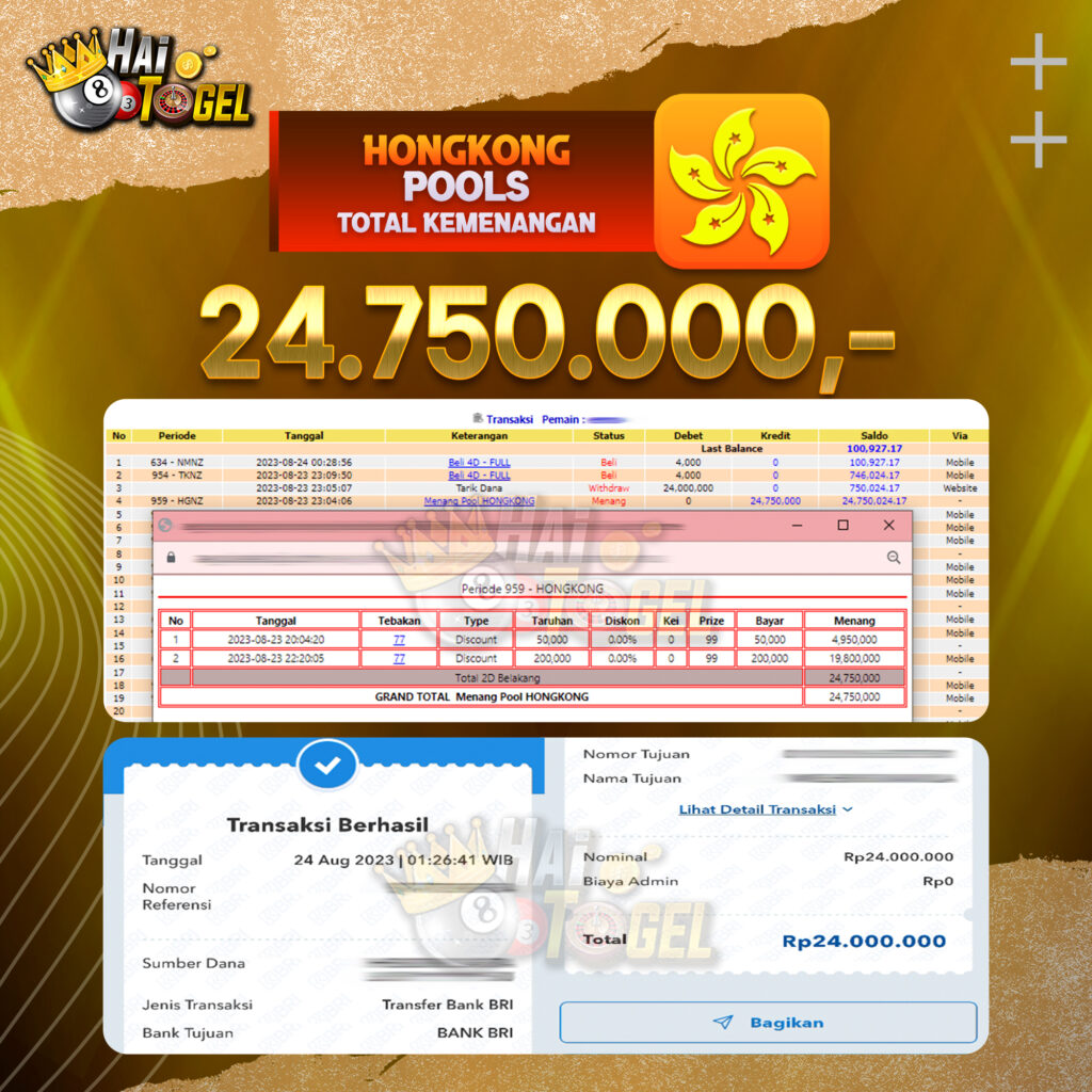 BUKTI JACKPOT HAITOGEL TOGEL