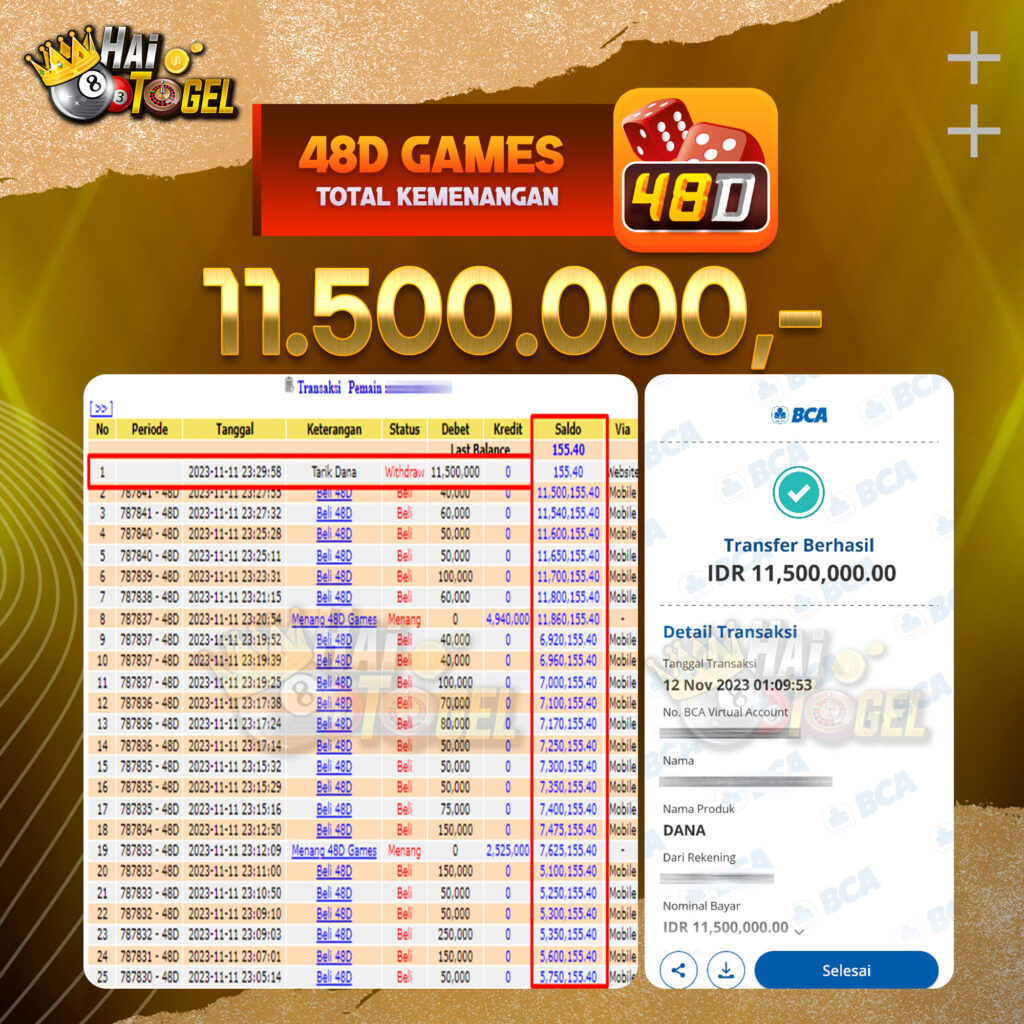 BUKTI JACKPOT HAITOGEL CASINO