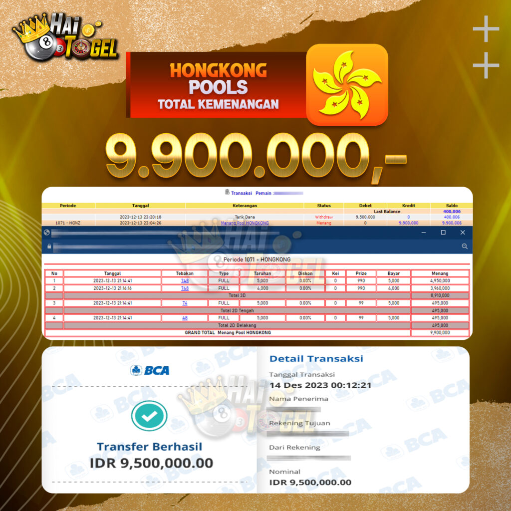 BUKTI JACKPOT HAITOGEL TOGEL