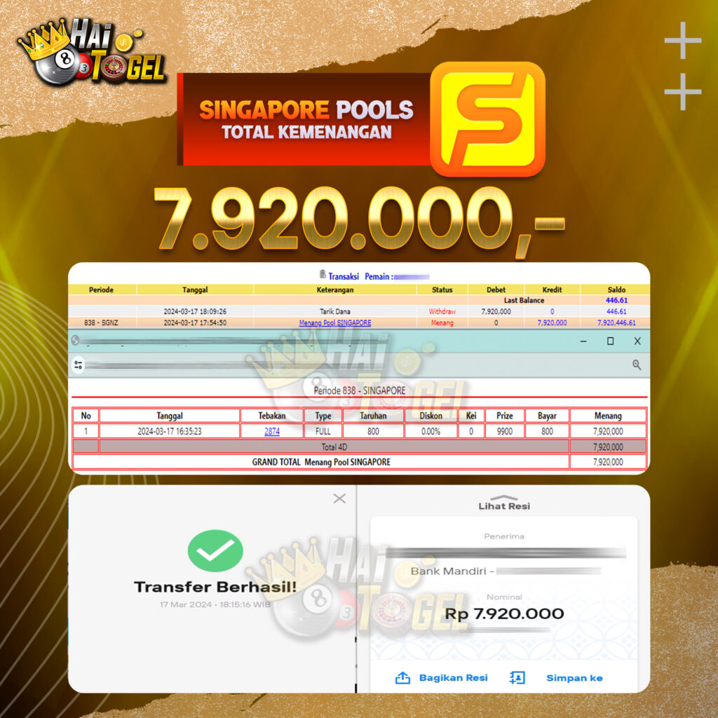 BUKTI JACKPOT HAITOGEL TOGEL