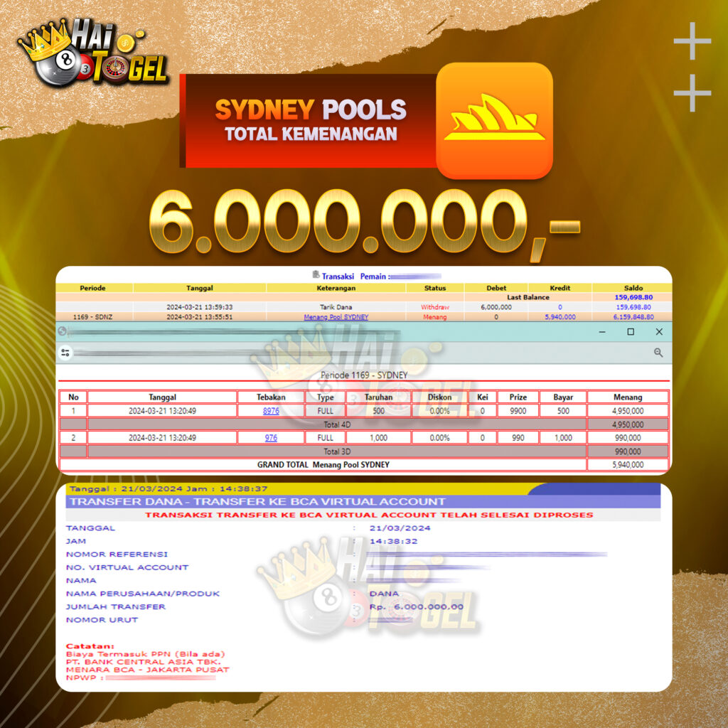 BUKTI JACKPOT HAITOGEL TOGEL