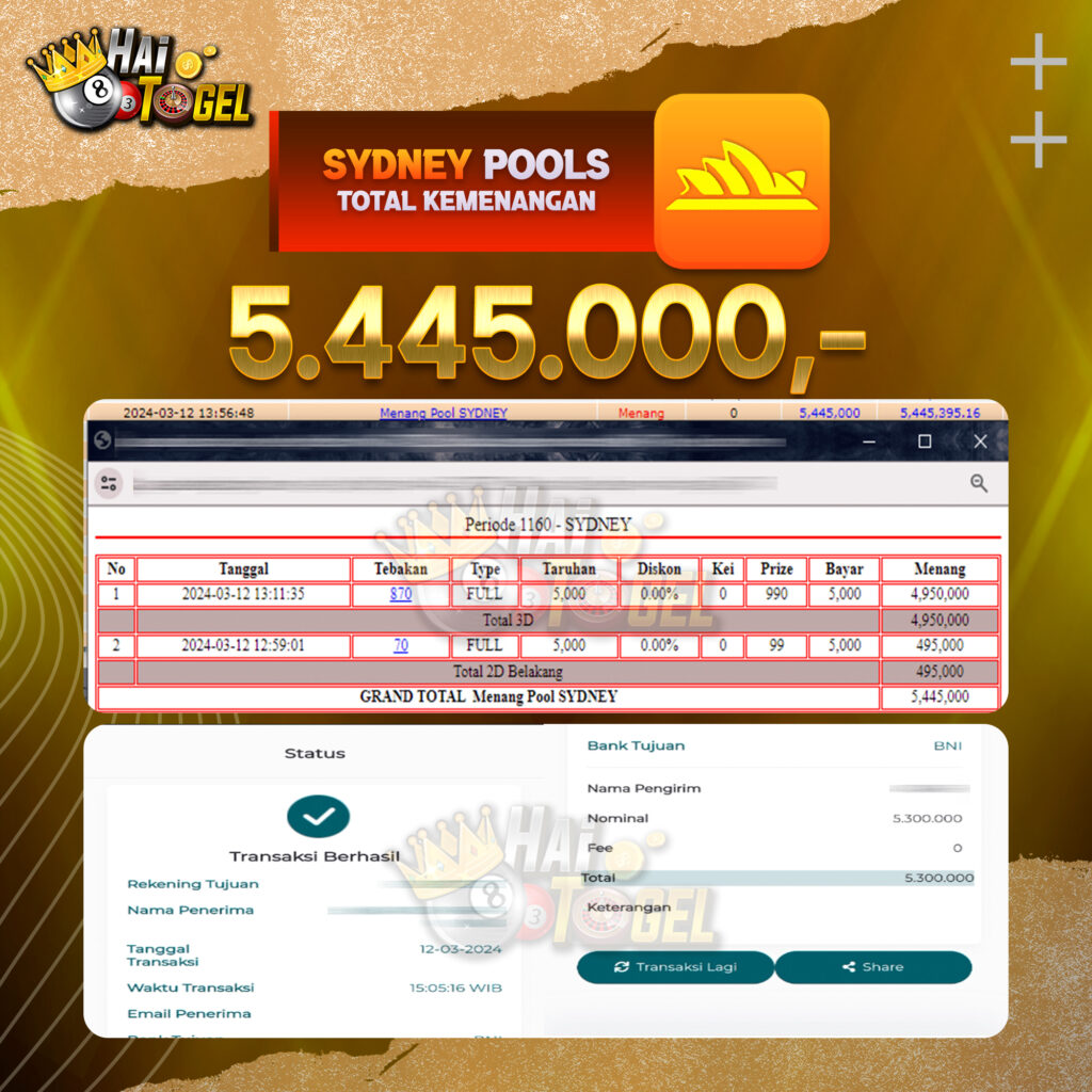 BUKTI JACKPOT HAITOGEL TOGEL