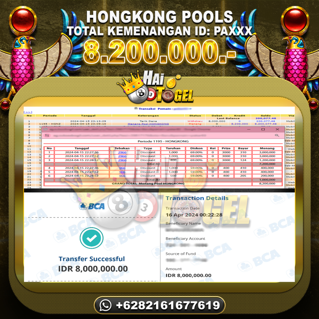 BUKTI JACKPOT HAITOGEL TOGEL