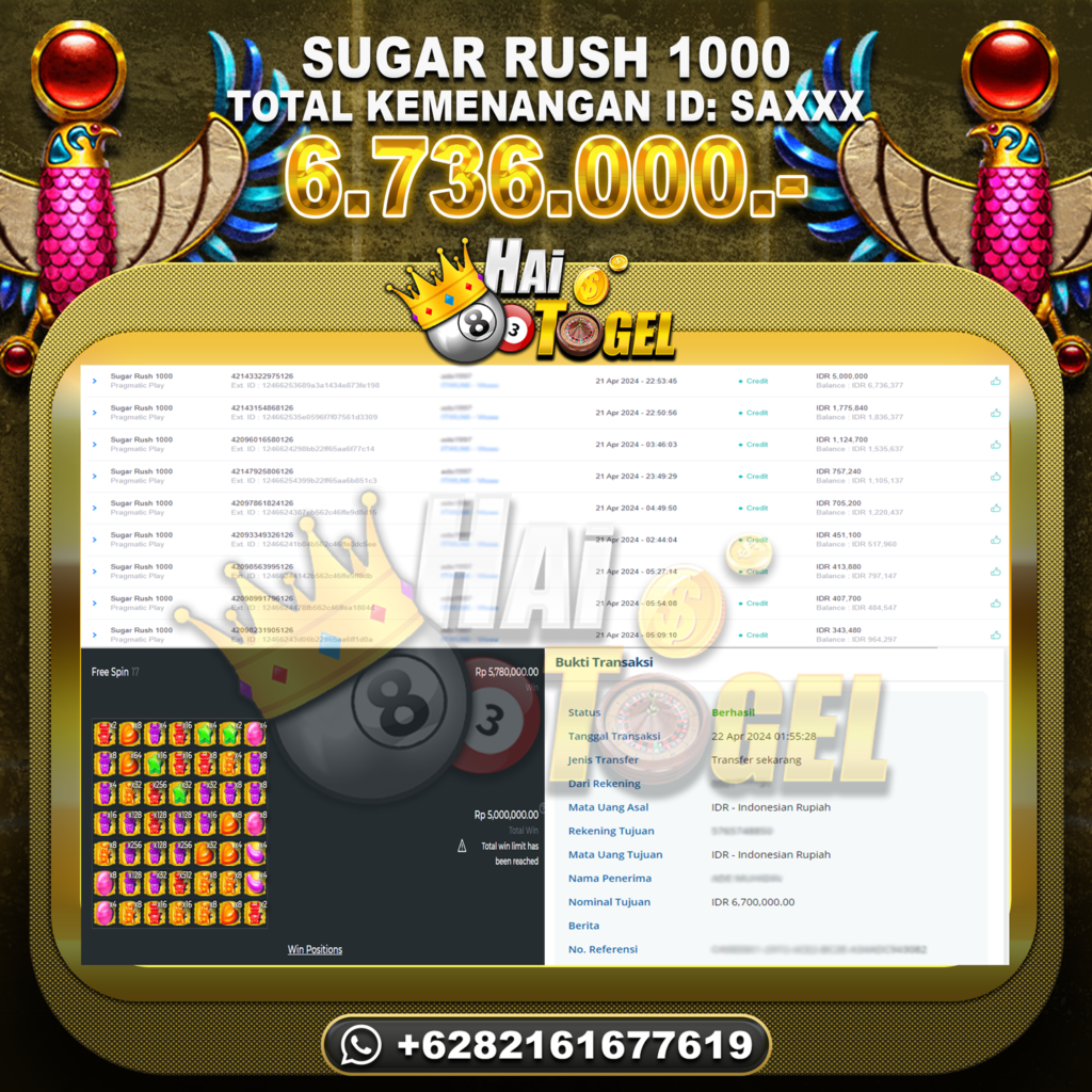 BUKTI JACKPOT HAITOGEL SLOT