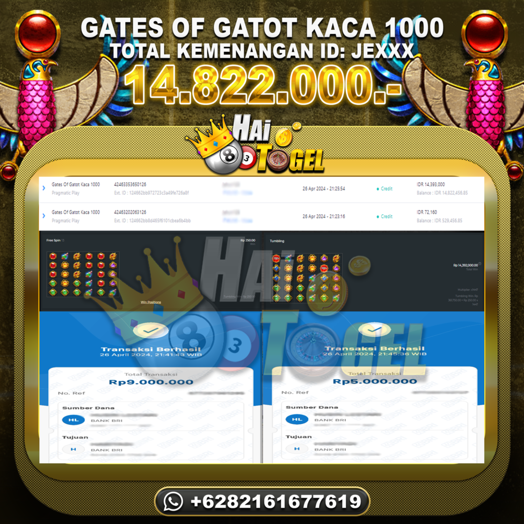 BUKTI JACKPOT HAITOGEL SLOT