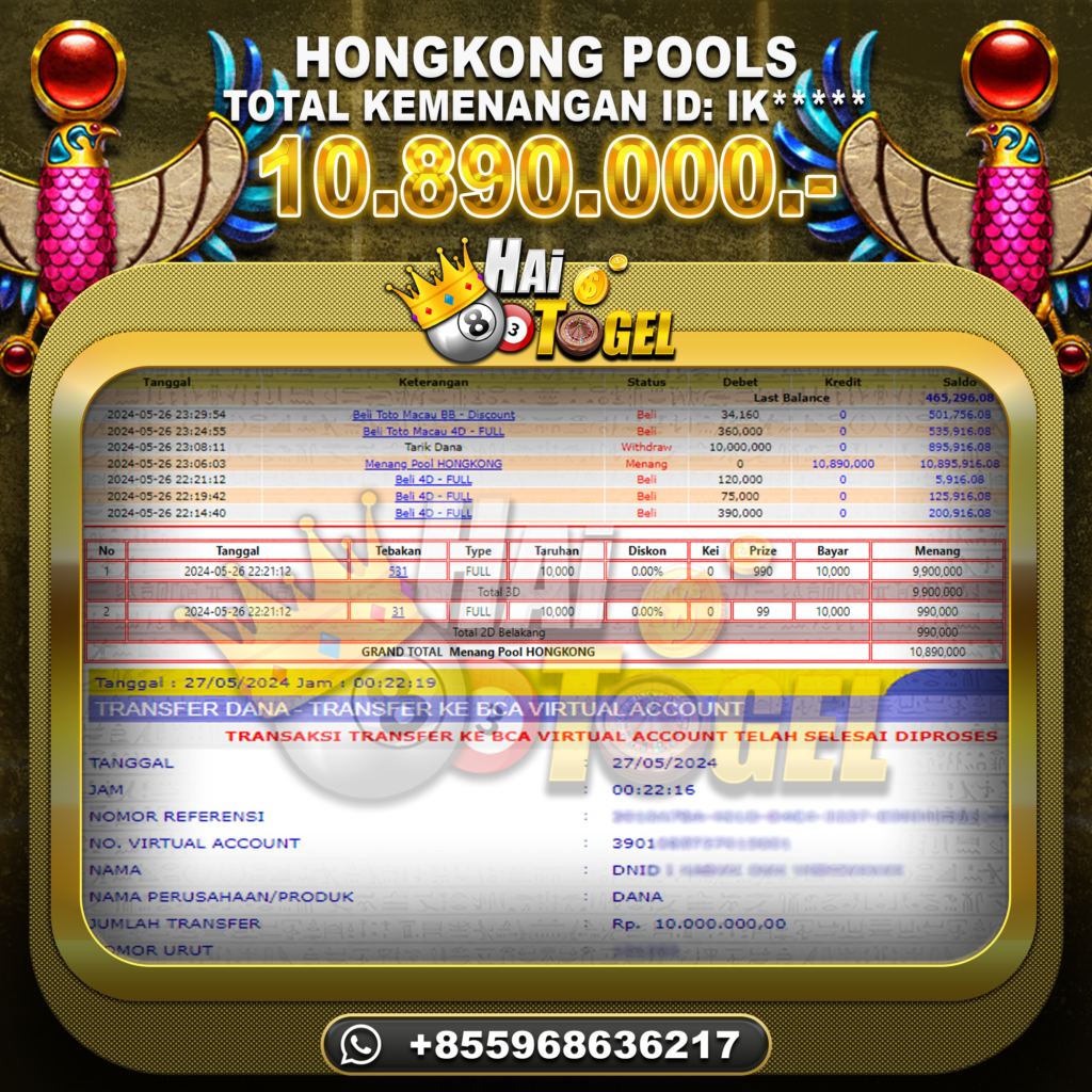 BUKTI JACKPOT HAITOGEL TOGEL