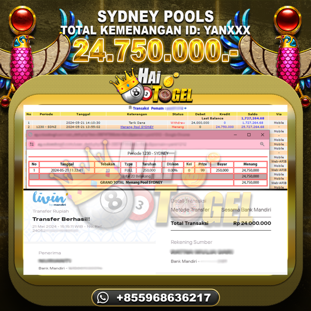 BUKTI JACKPOT HAITOGEL TOGEL