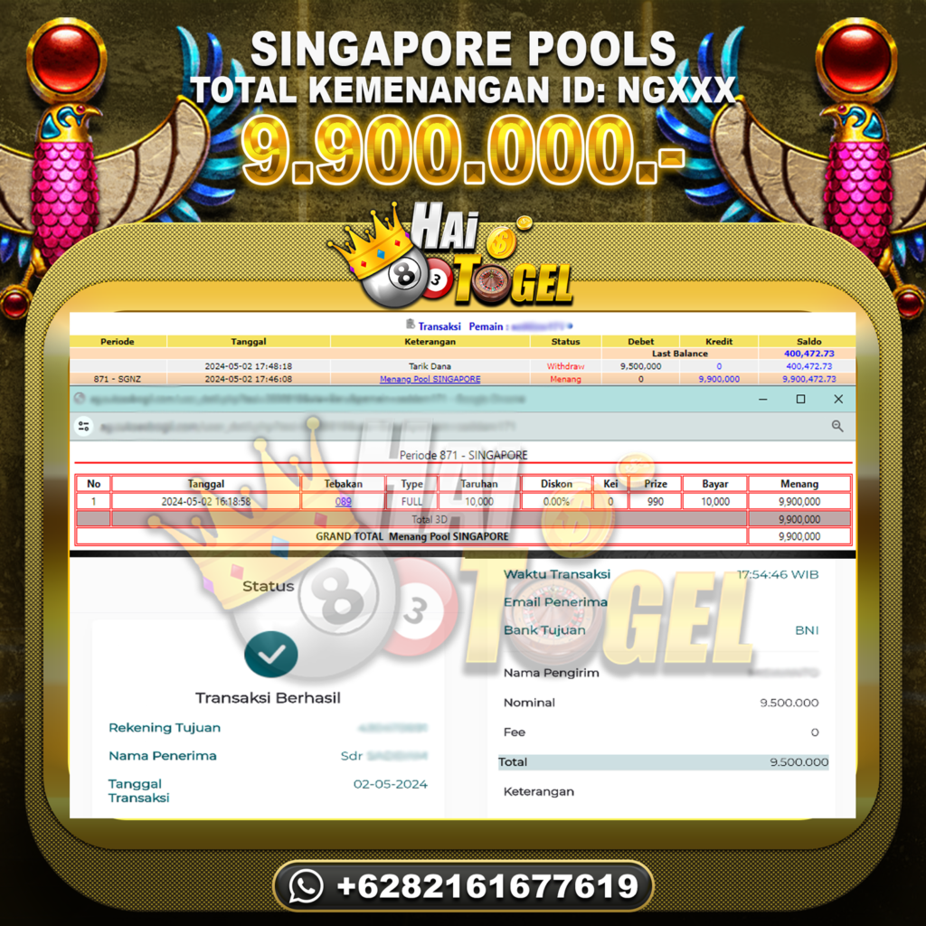 BUKTI JACKPOT HAITOGEL TOGEL