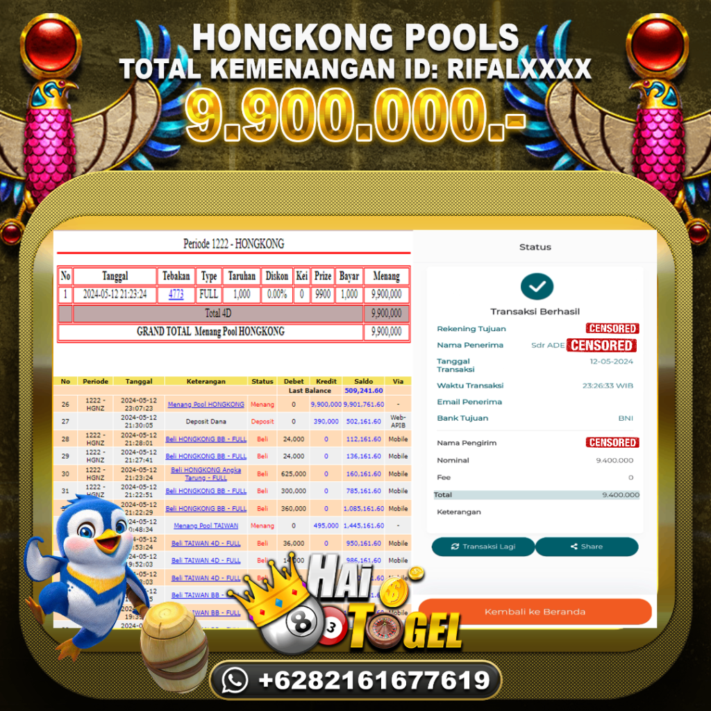 BUKTI JACKPOT HAITOGEL TOGEL