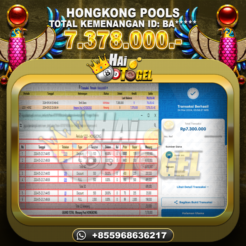 BUKTI JACKPOT HAITOGEL TOGEL