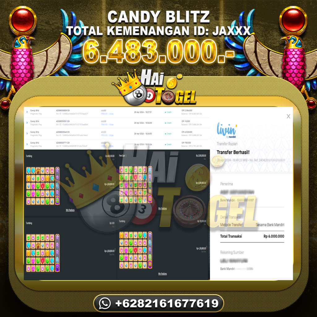 BUKTI JACKPOT HAITOGEL SLOT