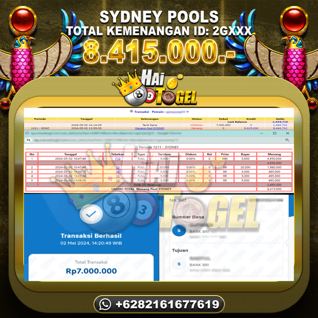 BUKTI JACKPOT HAITOGEL TOGEL