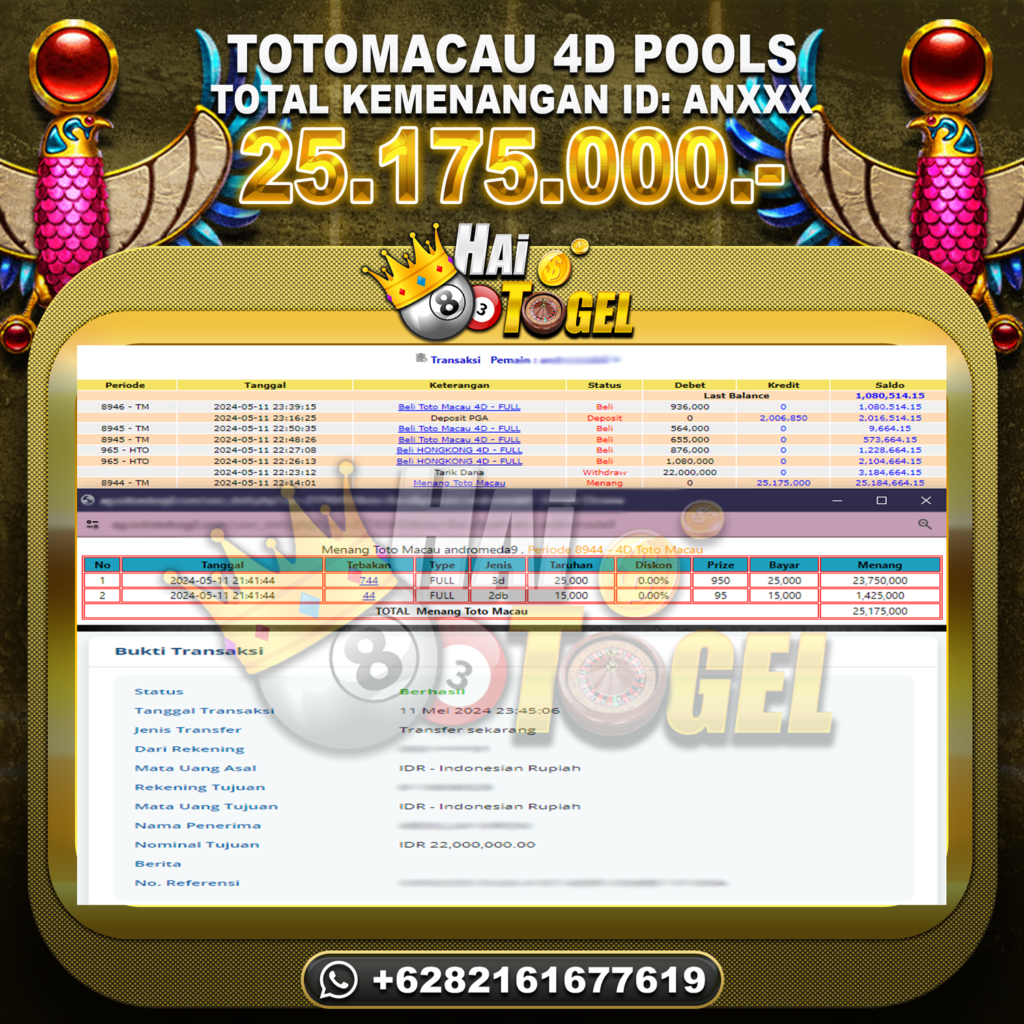 BUKTI JACKPOT HAITOGEL TOGEL