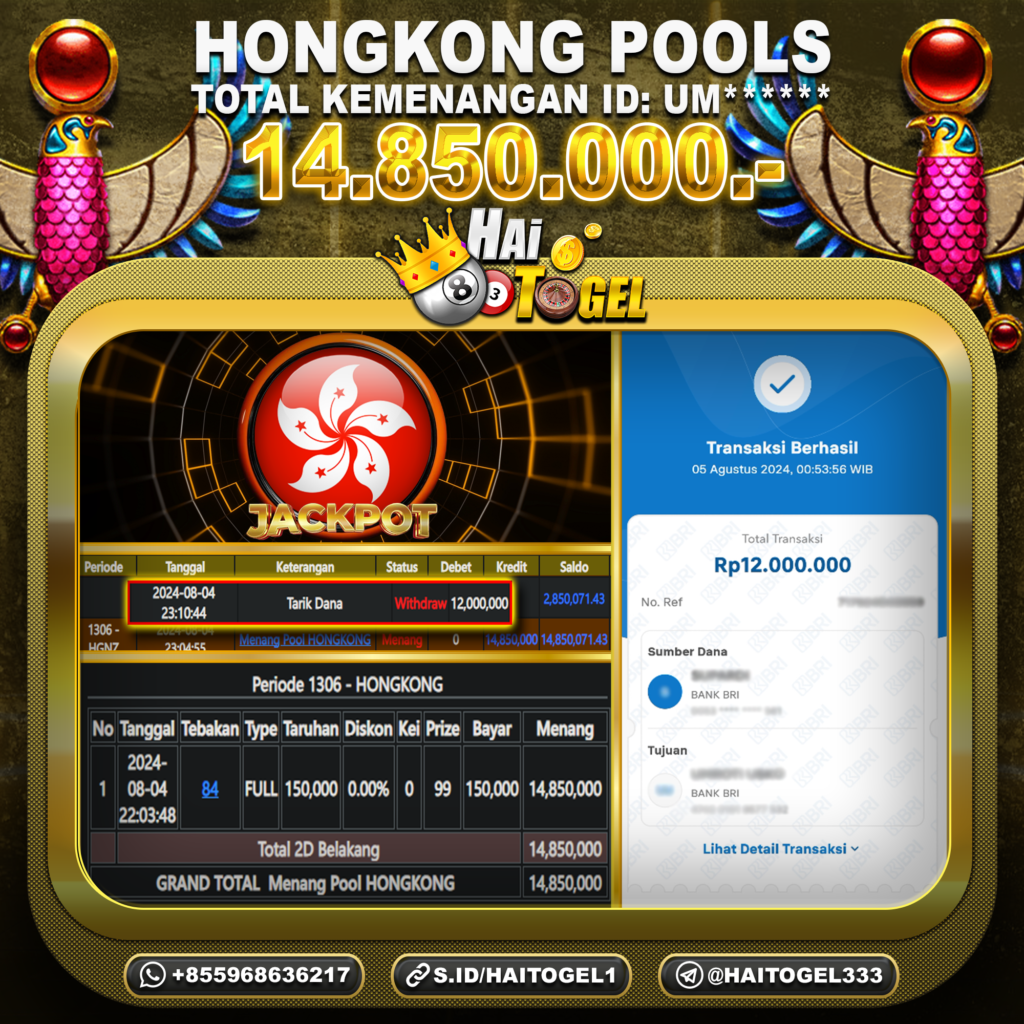 BUKTI JACKPOT HAITOGEL TOGEL