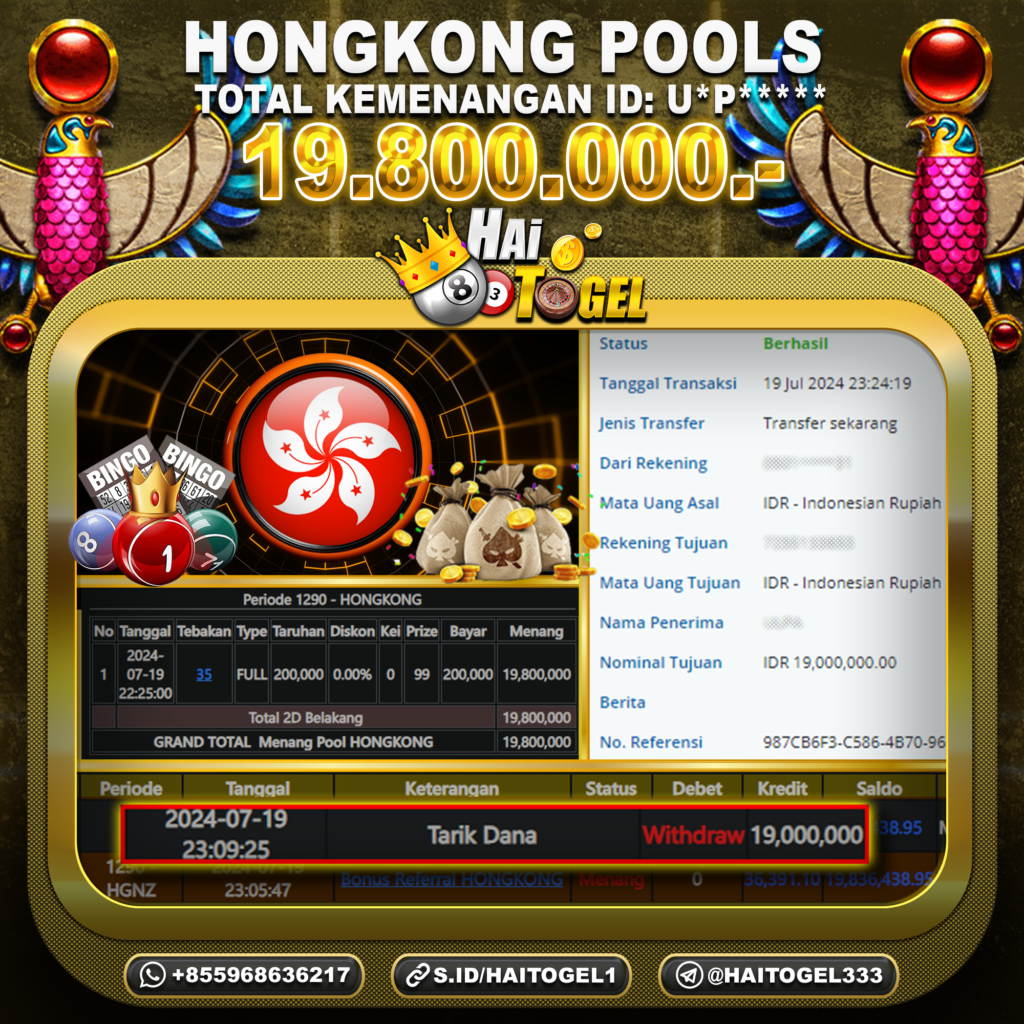 BUKTI JACKPOT HAITOGEL TOGEL