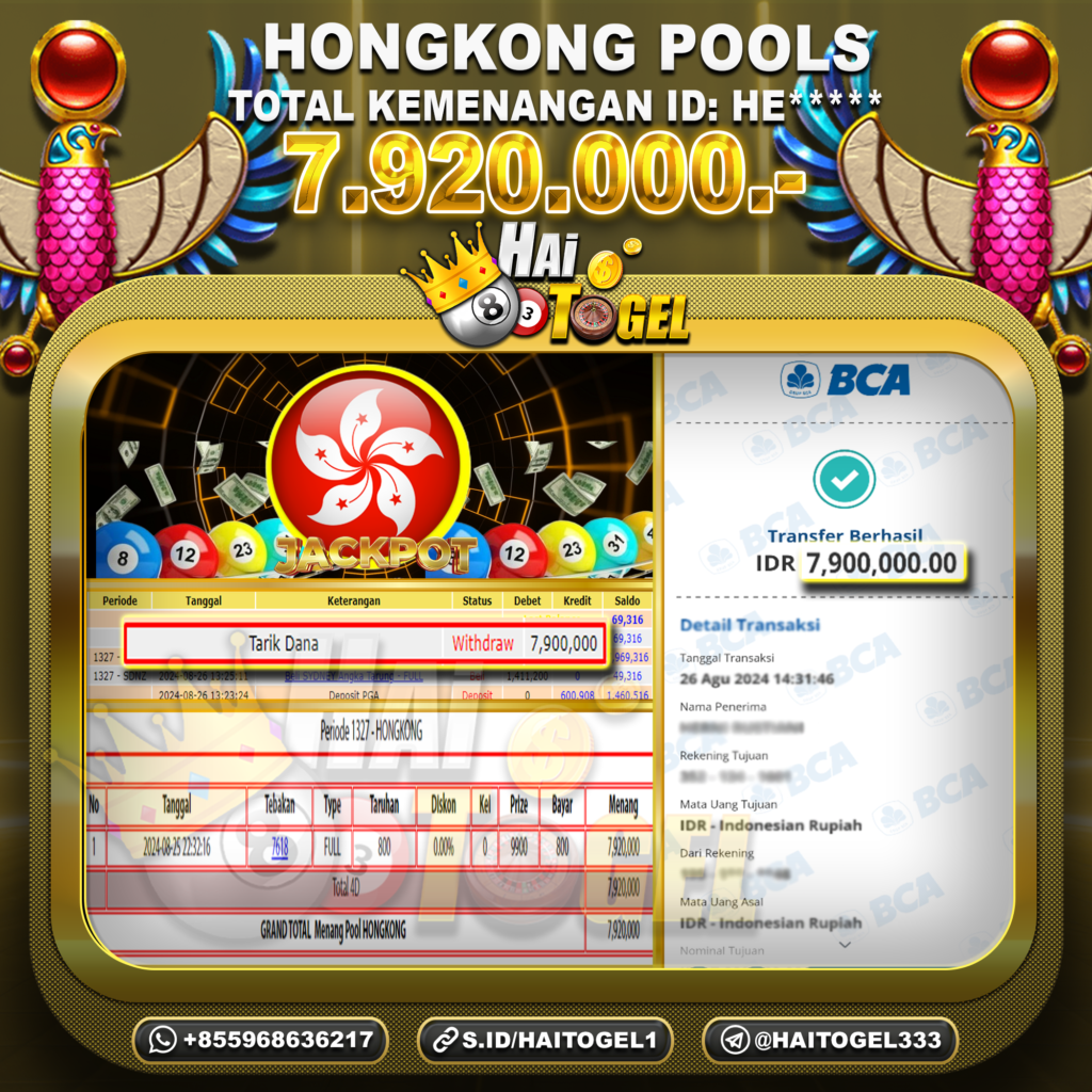 BUKTI JACKPOT HAITOGEL TOGEL