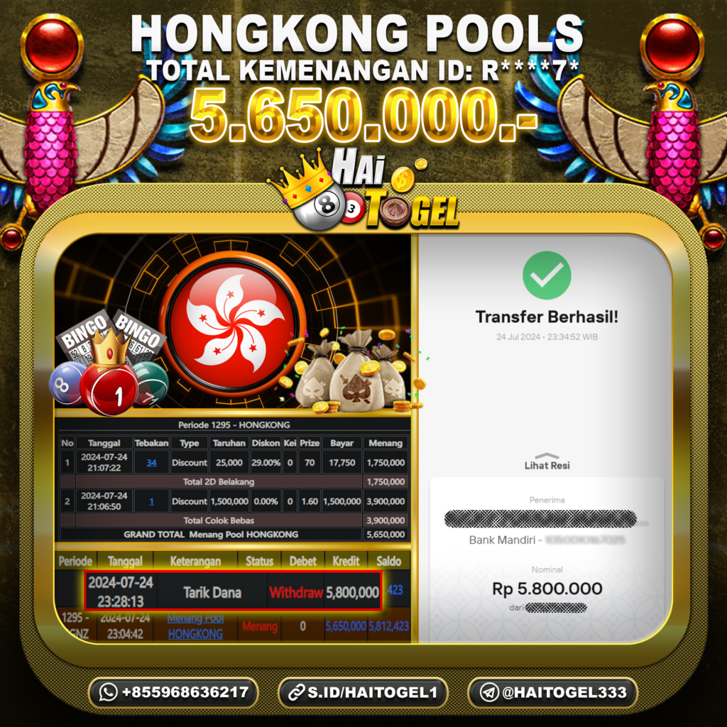 BUKTI JACKPOT HAITOGEL TOGEL