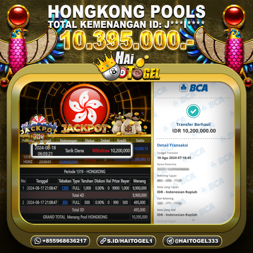 BUKTI JACKPOT HAITOGEL TOGEL