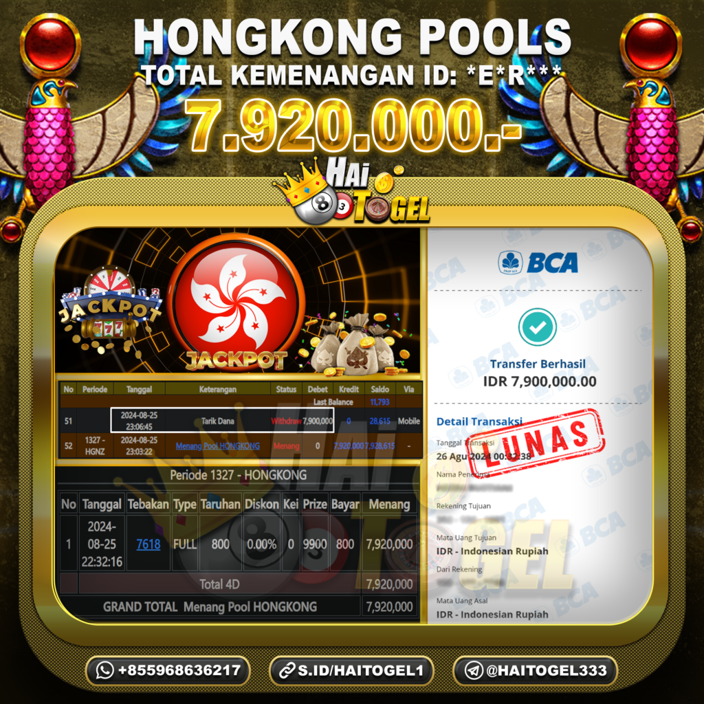 BUKTI JACKPOT HAITOGEL TOGEL